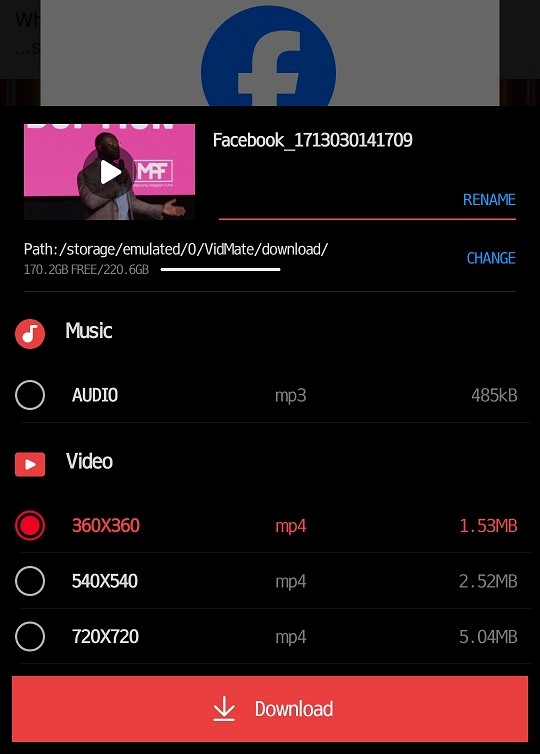 download vidmate apk for android
